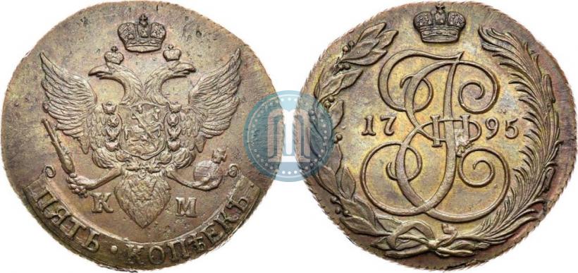 Picture 5 kopecks 1795 year КМ 