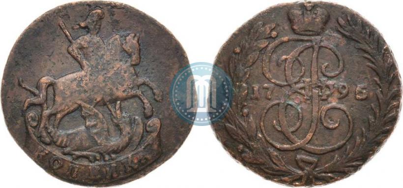 Фото 1 копейка 1795 года  