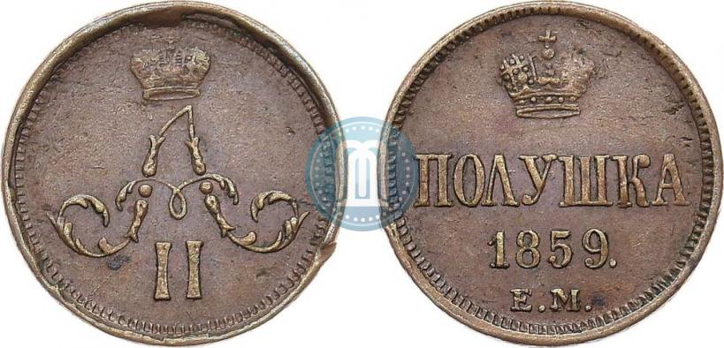 Picture Polushka 1859 year ЕМ 