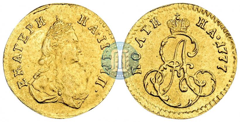 Фото Полтина 1777 года  