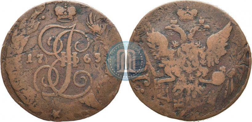Picture 5 kopecks 1763 year СПМ 
