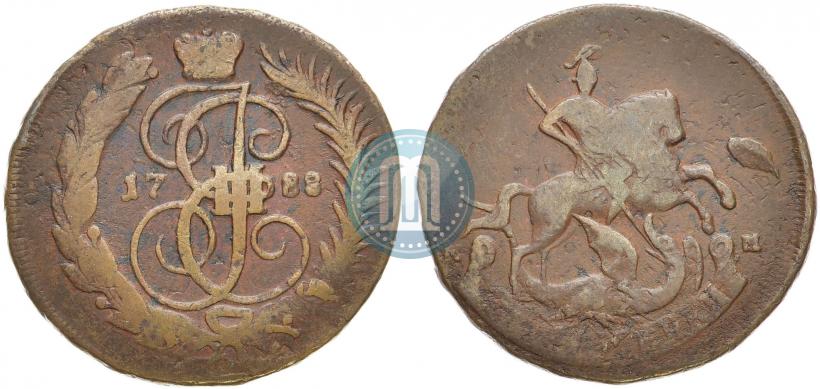 Picture 2 kopecks 1788 year ММ 