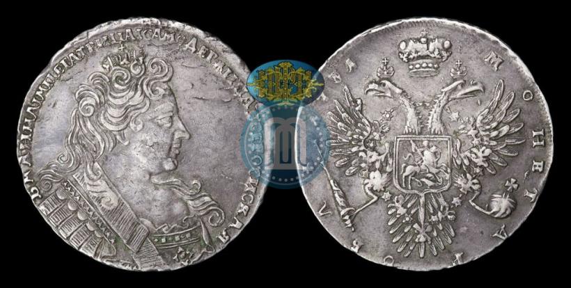 Picture 1 rouble 1731 year  