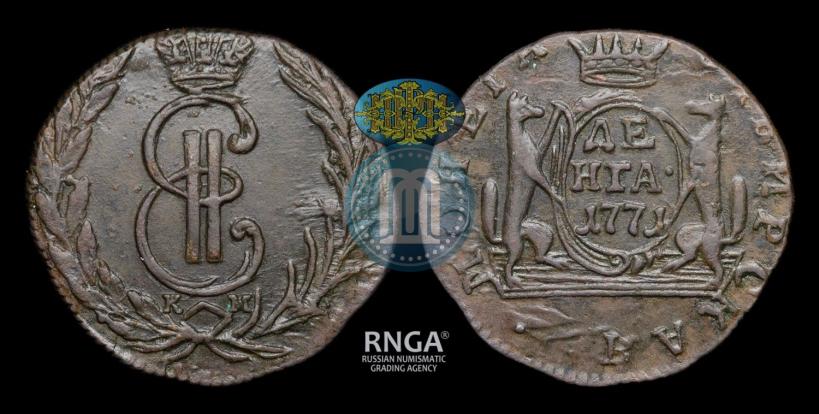 Фото Денга 1771 года КМ 