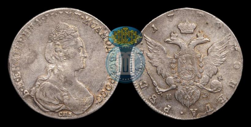 Picture 1 rouble 1780 year СПБ-ИЗ 