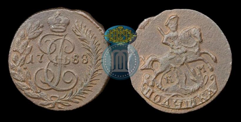 Фото Полушка 1788 года КМ 