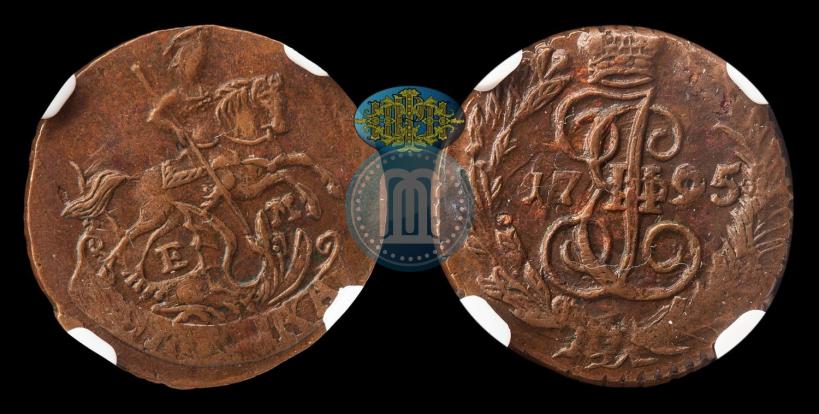 Фото Полушка 1795 года ЕМ 