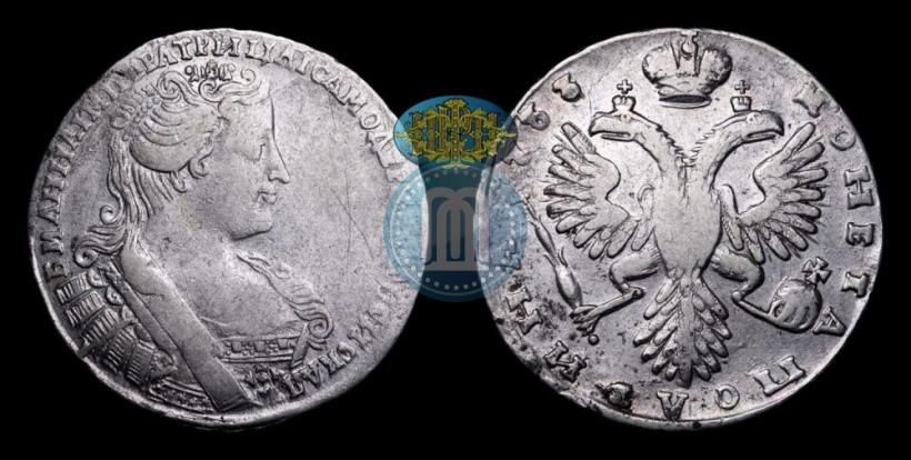 Picture Poltina 1733 year  