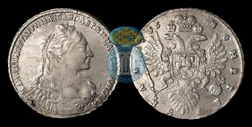 Picture 1 rouble 1735 year  