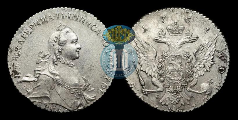 Picture 1 rouble 1764 year СПБ-СА 