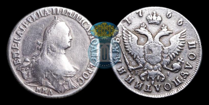 Фото Полуполтинник 1766 года ММД-EI 
