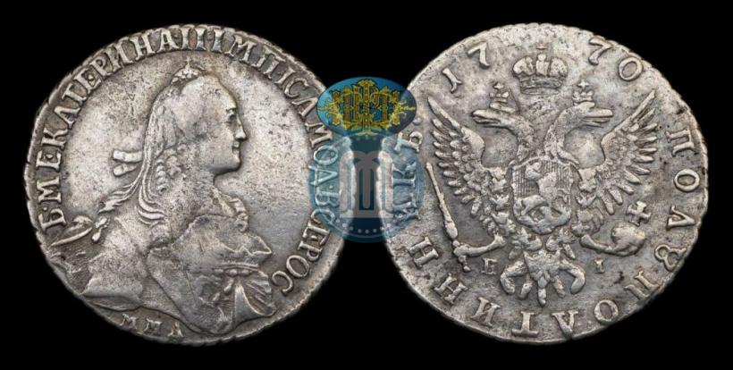 Фото Полуполтинник 1770 года ММД-EI 