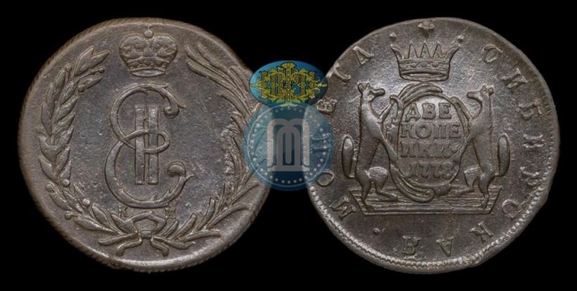 Picture 2 kopecks 1778 year КМ 