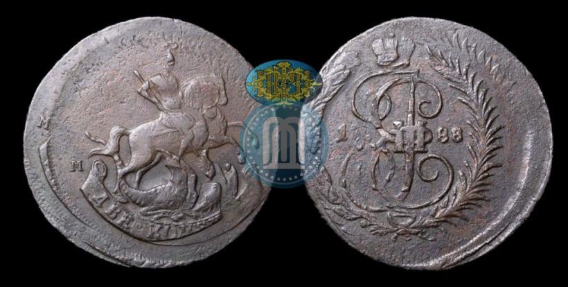 Picture 2 kopecks 1788 year ММ 