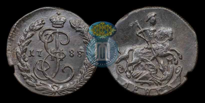 Фото Денга 1788 года КМ 