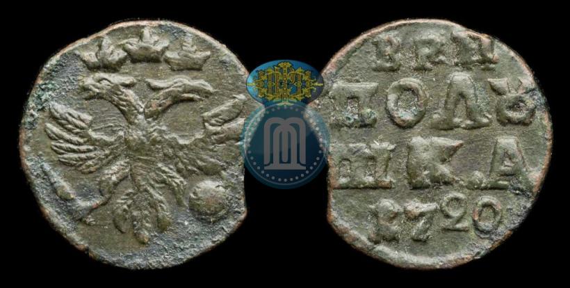 Фото Полушка 1720 года  