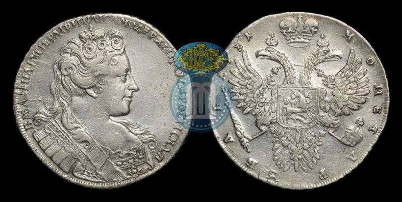 Picture 1 rouble 1731 year  