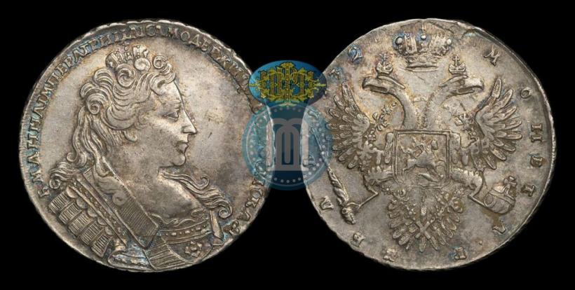 Фото 1 рубль 1732 года  