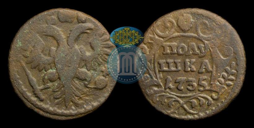 Picture Polushka 1735 year  