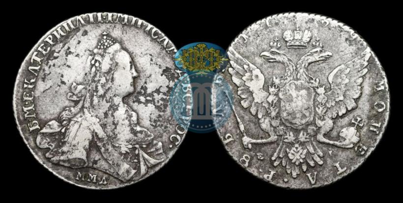 Фото 1 рубль 1769 года ММД-EI 