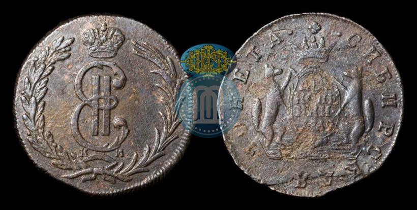 Фото 2 копейки 1769 года КМ 