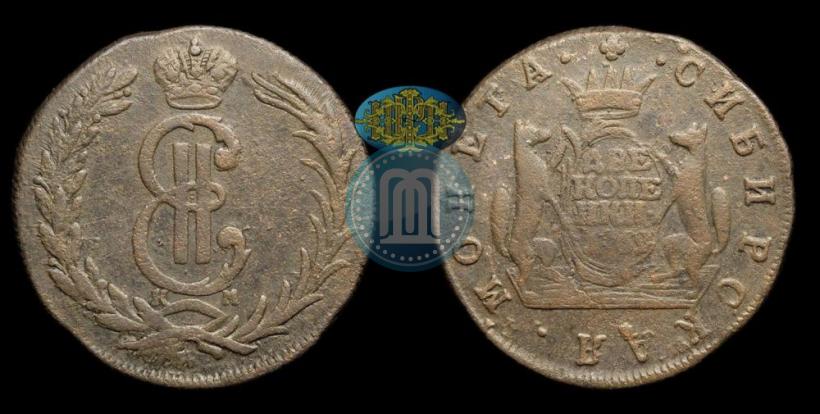 Фото 2 копейки 1769 года КМ 