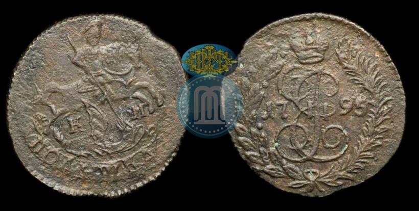 Фото Полушка 1795 года КМ 