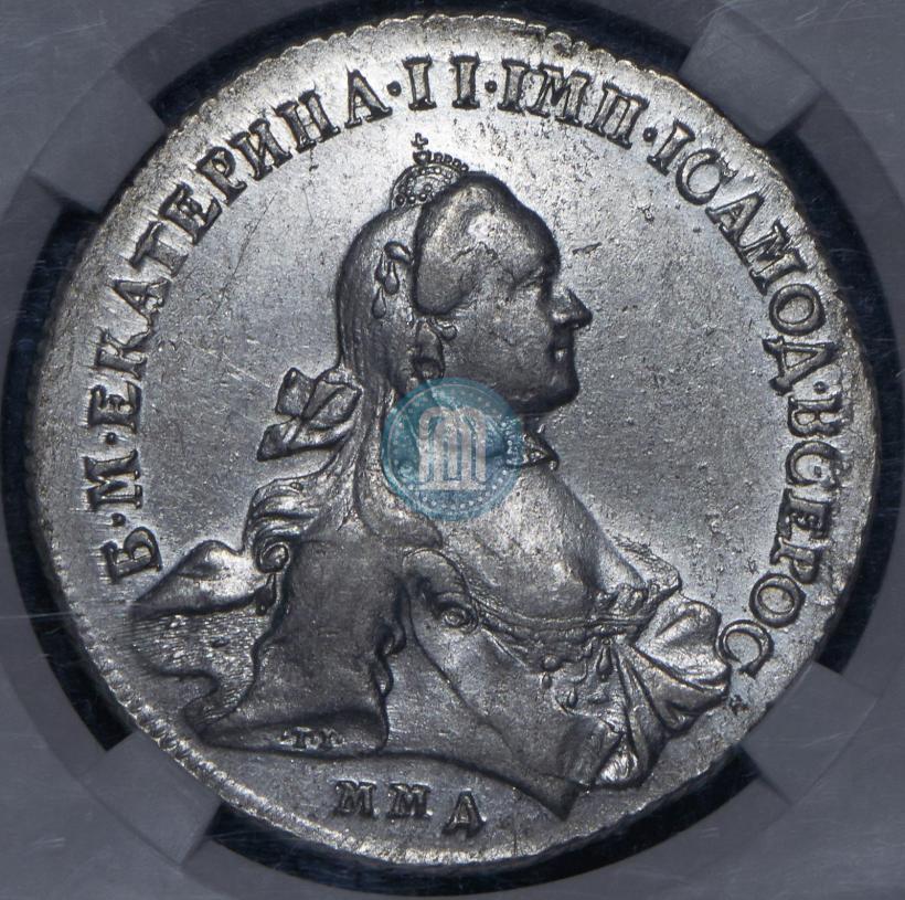 Фото 1 рубль 1762 года ММД-ДМ 