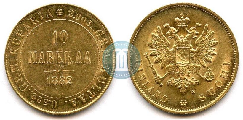 Picture 10 markkaa 1882 year S 