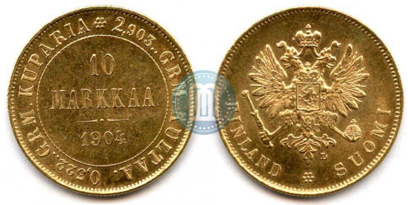 Picture 10 markkaa 1904 year L 
