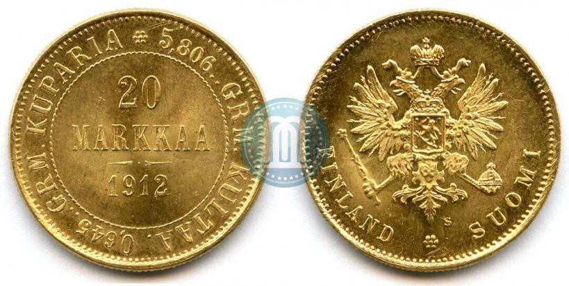 Picture 20 markkaa 1912 year S 
