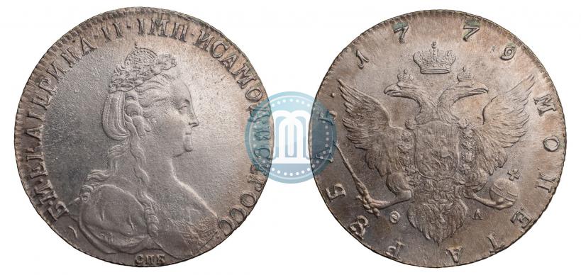Picture 1 rouble 1779 year СПБ-ФЛ 