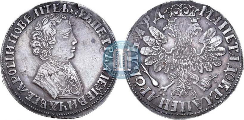 Picture 1 rouble 1704 year  