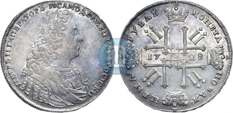 Picture 1 rouble 1728 year  "Type of 1728"