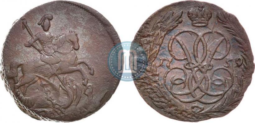 Фото 1 копейка 1759 года  
