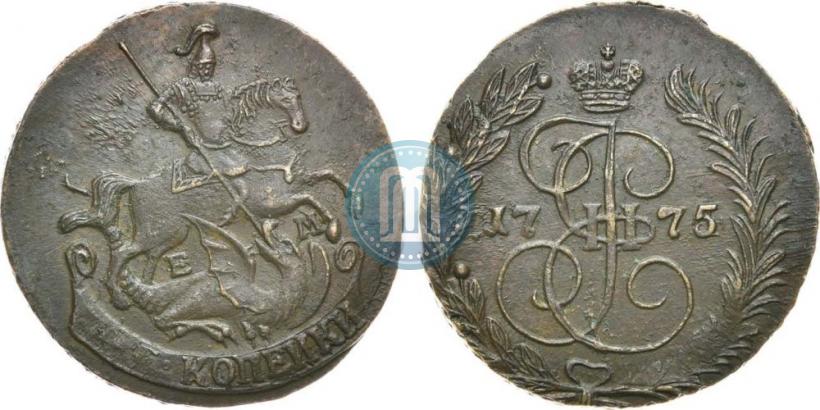 Picture 2 kopecks 1775 year ЕМ 