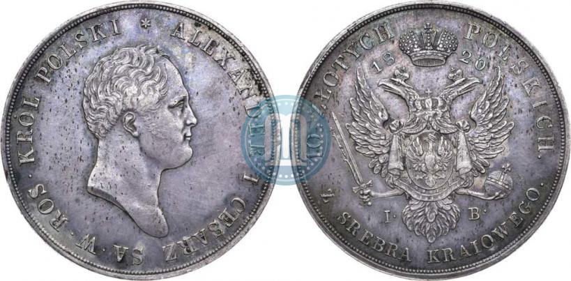 Picture 10 złotych 1820 year IB 