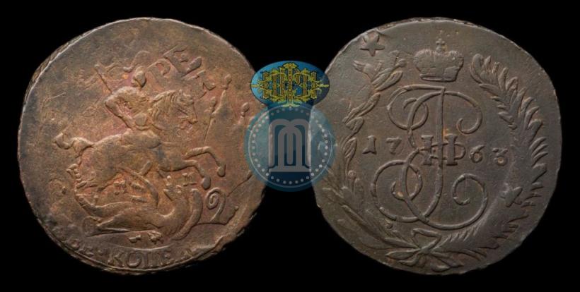Picture 2 kopecks 1763 year ММ 