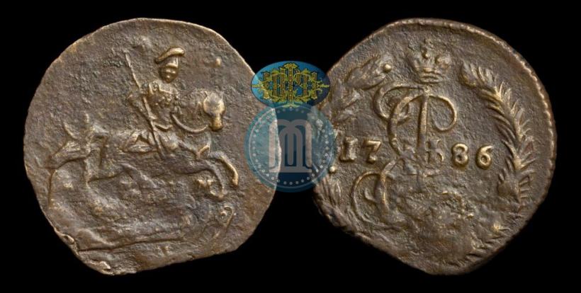 Фото Денга 1786 года ЕМ 