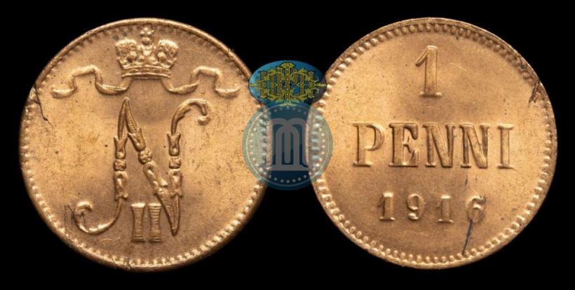 Picture 1 penni 1916 year  