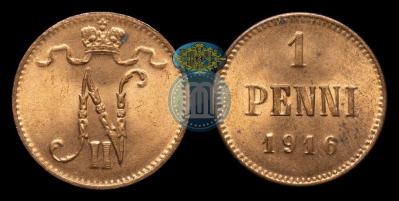 Picture 1 penni 1916 year  