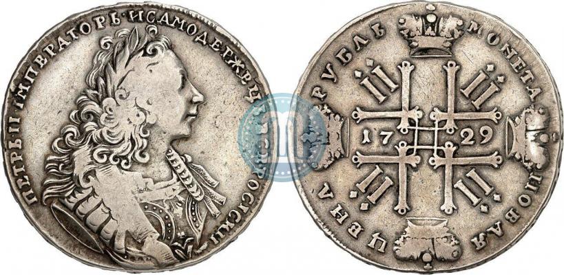 Picture 1 rouble 1729 year  "Type of 1729"