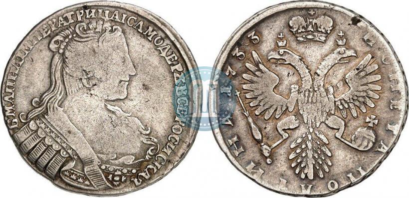 Picture Poltina 1733 year  