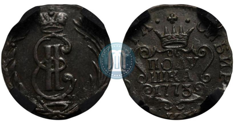 Фото Полушка 1773 года КМ 