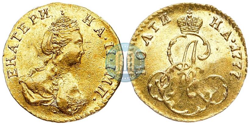 Фото Полтина 1777 года  