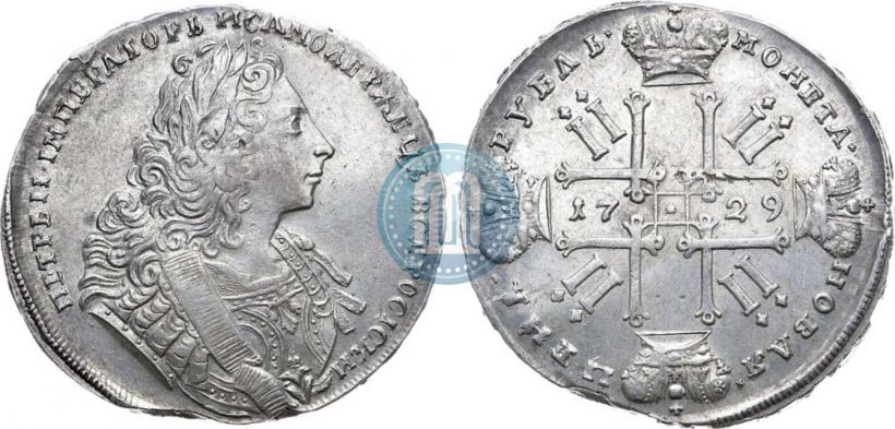 Picture 1 rouble 1729 year  "Type of 1729"