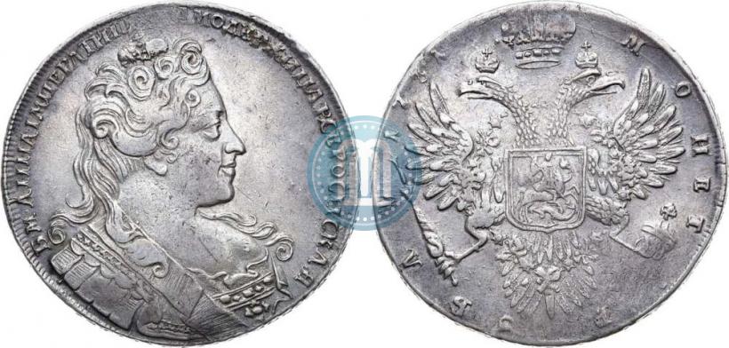 Picture 1 rouble 1731 year  