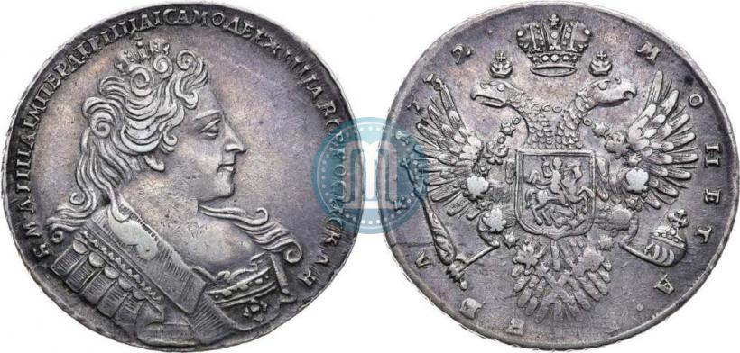 Picture 1 rouble 1732 year  