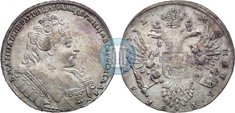 Picture 1 rouble 1732 year  