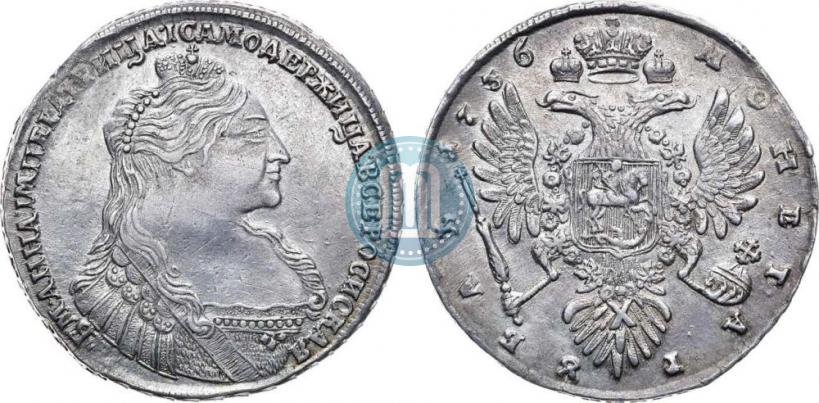 Picture 1 rouble 1736 year  "Type of 1735"